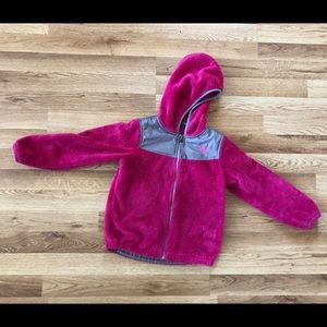 North face pink girls jacket